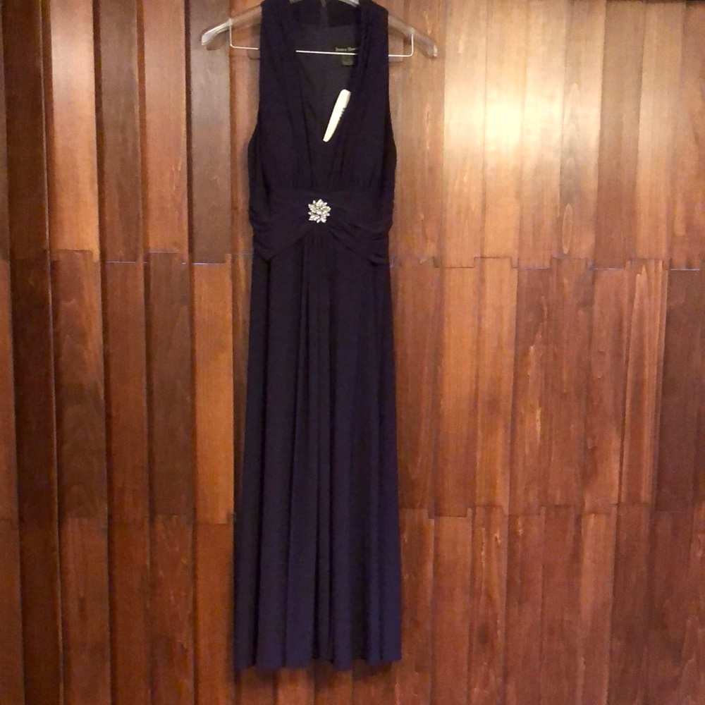Jessica Howard Deep Plum Cocktail Dress